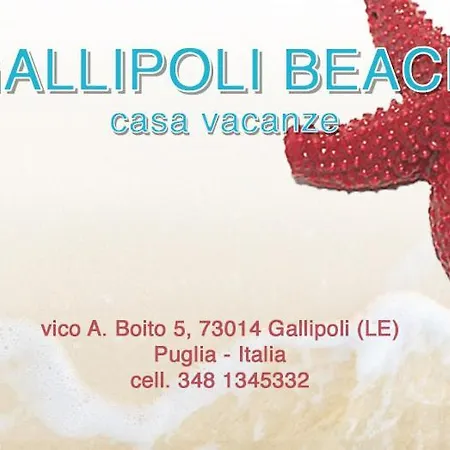 Апартаменты Gallipoli Beach Галлиполи