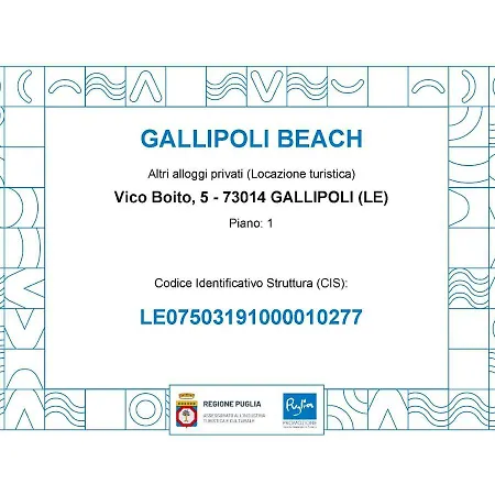 Gallipoli Beach *