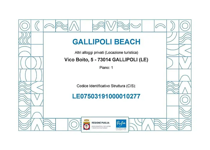 Gallipoli beach *